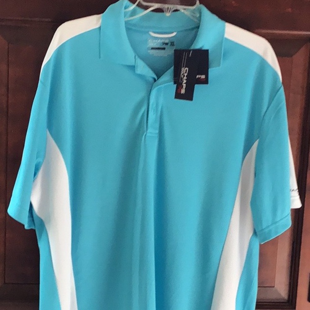 CHAPS Golf Stay Dry Shirt  NWT SizeXL